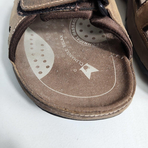 Mephisto Allrounders Mens Brown Alligators Sandals-Size 46/12 (EUC) - Picture 9 of 12